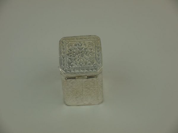 Handmade Small Silver Jewelry Box - Image 2