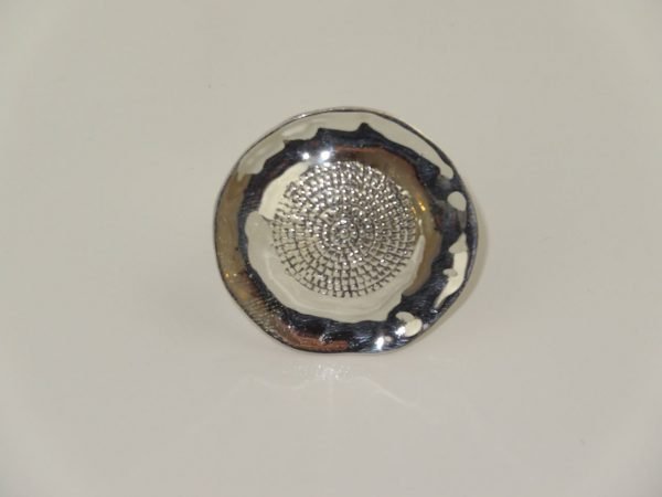 Silver Round Ring - Image 2