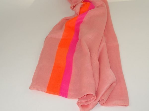 Stoles - Coral with Stripes