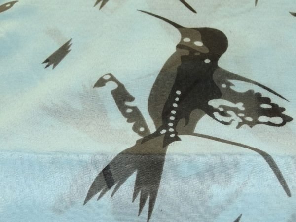 Stoles - Blue w/ Black Bird