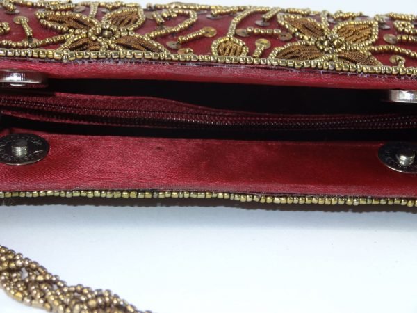 Maroon clutch - Image 3